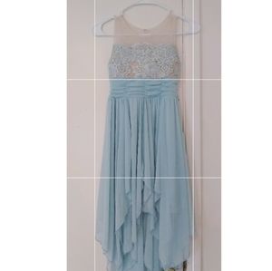 Cute Kids Formal Light Blue Dress
